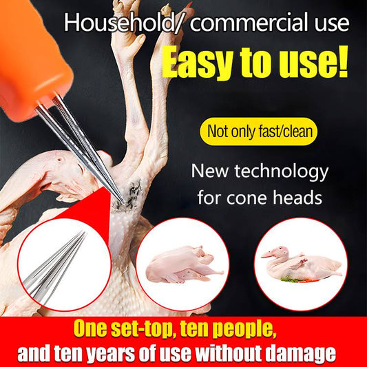 🦆Electric poultry rapid feather removal equipment