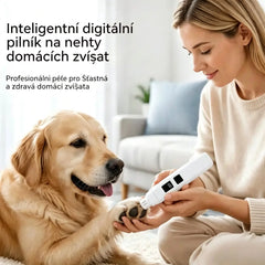 🔥【Kupte 1 a získejte 1 zdarma】🐱🐶 Elektrický pilník na nehty pro domácí mazlíčky s LED indikátorem napájení