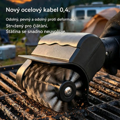🔋🧹 Bezdrátový elektrický kartáč na čištění grilů – lithiová baterie, multifunkční a snadno použitelný 🔥🍖