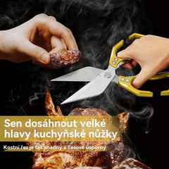 🔥🔪✂️Časově omezená akce🔥Multifunkční a odolné kuchyňské nůžky