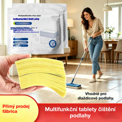 🧹✨ 240 víceúčelových antibakteriálních a deodorizačních čisticích tablet | Vhodné pro dřevěné podlahy, laminátové podlahy, dlaždice a stěny karavanů