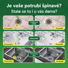 2 krabičky (celkem 100 tablet)🏠💧Deodorační kapsle Drain – bioenzymové složení neutralizuje pachy přímo u jejich zdroje.