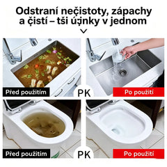 🛁💦【Kupte 1 a získejte 1 zdarma】🌟Čistič dřezů a odpadů: Pěna s vysokou hustotou z extraktů a rozkladných enzymů.