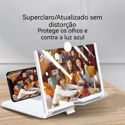 Amplificador de Tela para Celular mais Recente✨ (Mais Nítido, Proteção contra Luz Azul, Assistir em 3D)