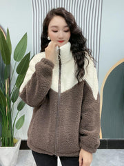 🆕 Novinka - sleva 50 % 🔥 Dámská teplá fleecová bunda M–4XL | Měkká a pohodlná, ideální na zimu ❄️