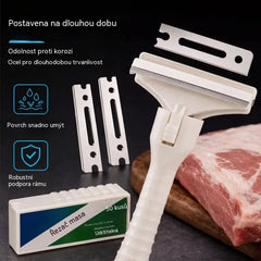 🔥【Koupit 1 a dostaneš 1 zdarma】🥩 Nerezový nůž na maso, pro odstranění tuku a blan – profesionální kuchyňský nástroj, který ti umožní rychle a efektivně očistit maso 👨‍🍳🔪