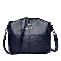 🔥👜👜 Nová kabelka přes rameno z pravé kůže, ručně vyrobená v retro stylu, moderní a všestranná.