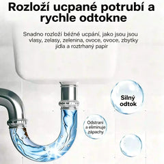 🛁💦【Kupte 1 a získejte 1 zdarma】🌟Čistič dřezů a odpadů: Pěna s vysokou hustotou z extraktů a rozkladných enzymů.