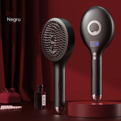 💆‍♀️Pieptănul de masaj cu funcție de pulverizare relaxează scalpul și este potrivit pentru coafarea și îngrijirea părului acasă, având o funcție de masaj vibrator.