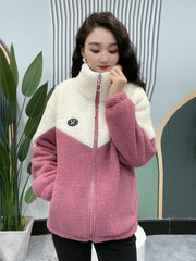 🆕 Novinka - sleva 50 % 🔥 Dámská teplá fleecová bunda M–4XL | Měkká a pohodlná, ideální na zimu ❄️